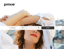 Tablet Screenshot of pimkie.com